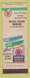 Matchbook Cover - Texaco oil gas Riverside Dover Foxcroft ME