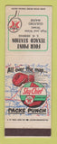 Matchbook Cover - Texaco oil gas Four Point Guilford ME LAMINATED