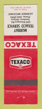 Matchbook Cover - Texaco oil gas Murray Service Scarboro ON