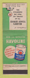 Matchbook Cover - Texaco oil gas Nelson's Marshfield WI