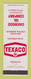 Matchbook Cover - Texaco oil gas Oakwood Waynesville Tipton Sedalia MO