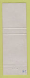 Matchbook Cover - Texaco oil gas Schiefer Springhill NS