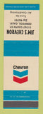 Matchbook Cover - Chevron oil gas Jim's Cerritos CA