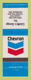 Matchbook Cover - Chevron oil gas Colville's Garage Reardan WA