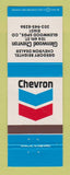Matchbook Cover - Chevron oil gas Glenwood Springs Colorado