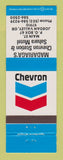 Matchbook Cover - Chevron oil gas Madariaga's Jordan Valley OR