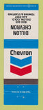 Matchbook Cover - Chevron oil gas Dillon Colorado