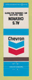 Matchbook Cover - Chevron oil gas Al's Mount Vernon WA