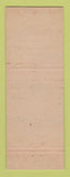 Matchbook Cover - Chevron oil gas Foster & Vella San Francisco CA LAMINATED