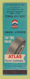 Matchbook Cover - Chevron oil gas Jack Van Winkle Heppner OR