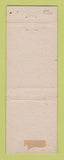 Matchbook Cover - Chevron oil gas Ernie Bianchi Oakland CA WEAR