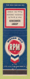 Matchbook Cover - Chevron oil gas Jerry Schreiner Condon OR