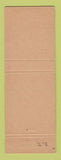 Matchbook Cover - Chevron oil gas Jerry Schreiner Condon OR