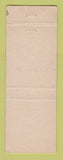 Matchbook Cover - Chevron oil gas Kerby Wilson Casa Grande AZ