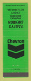 Matchbook Cover - Chevron oil gas Bailey's Kettle Falls WA