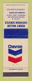 Matchbook Cover - Chevron oil gas Henry Miller Phoenix AZ