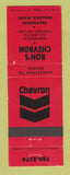 Matchbook Cover - Chevron oil gas Ron's Winlock WA