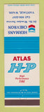 Matchbook Cover - Chevron oil gas Hermans Vantage WA Atlas Tires