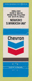 Matchbook Cover - Chevron oil gas Jim Hickman's Seattle WA WEAR #2