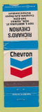 Matchbook Cover - Chevron oil gas Richard's Honolulu Hawaii WORN
