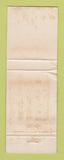 Matchbook Cover - Chevron oil gas Richard's Honolulu Hawaii WORN