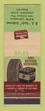 Matchbook Cover - Chevron oil gas BA Andy Anderson Longview WA low phone #