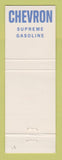 Matchbook Cover - Chevron oil gas Rubino & Pugliese Rome NY girlie