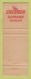 Matchbook Cover - Chevron oil gas Auto Service Reading Lebanon Pottstown PA