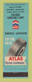 Matchbook Cover - Chevron oil gas Gib's Newport OR