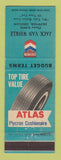 Matchbook Cover - Chevron oil gas Jack Van Winkle Heppner OR