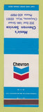Matchbook Cover - Chevron oil gas Mesic's Cheyenne WY