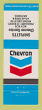 Matchbook Cover - Chevron oil gas Shiplett's Pinehurst ID
