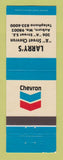 Matchbook Cover - Chevron oil gas Larry's Auburn WA