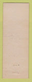 Matchbook Cover - Chevron oil gas Jesse's Edison CA WEAR LAMINATED
