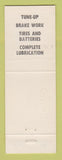Matchbook Cover - Chevron oil gas Bud's San Carlos CA