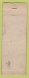 Matchbook Cover - Chevron oil gas Marshall Ray Long Beach CA WORN