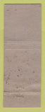 Matchbook Cover - Chevron oil gas Bates Portland OR