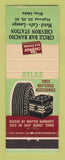 Matchbook Cover - Chevron oil gas Circle Bar Rancho Bliss ID