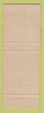 Matchbook Cover - Chevron oil gas Circle Bar Rancho Bliss ID