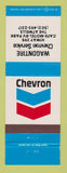 Matchbook Cover - Chevron oil gas Wagontire OR