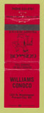 Matchbook Cover - Conoco oil gas Williams Forrest City AR