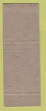 Matchbook Cover - Chevron oil gas Bob Jack Blackfoot ID