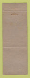Matchbook Cover - Sunoco oil gas Vital Top Inch WEAR LAMINATED
