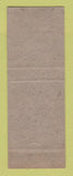 Matchbook Cover - Chevron oil gas Geo and Bob Washtucna WA low phone #
