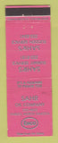 Matchbook Cover - Enco oil gas Sahr Fargo ND WEAR