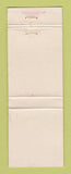 Matchbook Cover - Enco oil gas Downer Garage Kenwood WEAR