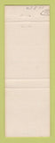 Matchbook Cover - Enco oil gas Sahr Fargo ND BLUE