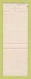 Matchbook Cover - Enco oil gas Sahr Fargo ND ORANGE