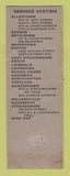 Matchbook Cover - Fleet Wing oil gas Pennico Allentown Bethlehem PA