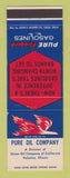 Matchbook Cover - Pure oil gas Palatine IL #1